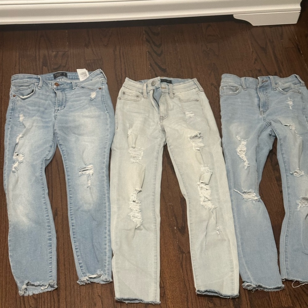 Three size 0 jeans bundles